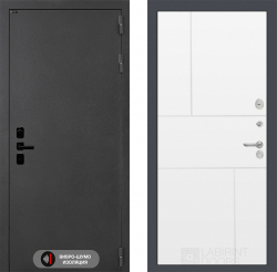 Дверь Лабиринт (LABIRINT) ACUSTIC 21 Белый софт