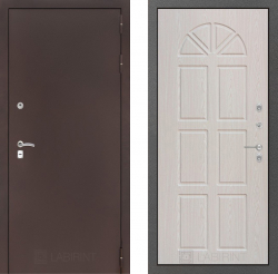 Дверь Лабиринт (LABIRINT) CLASSIC антик медный 15 VINORIT Алмон 25