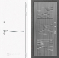 Дверь Лабиринт (LABIRINT) LINE WHITE 06 Сандал грей
