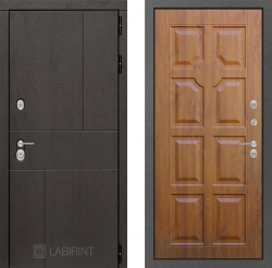 Дверь Лабиринт (LABIRINT) URBAN 17 золотой дуб