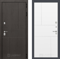 Дверь Лабиринт (LABIRINT) URBAN 21 Белый софт