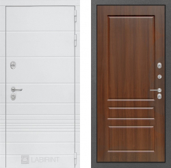 Дверь Лабиринт (LABIRINT) TRENDO 03 Орех бренди