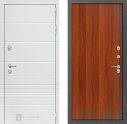 Дверь Лабиринт (LABIRINT) TRENDO 05 Итальянский орех