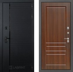 Дверь Лабиринт (LABIRINT) PIANO 03 Орех бренди
