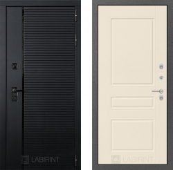 Дверь Лабиринт (LABIRINT) PIANO 03 Крем софт