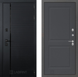 Дверь Лабиринт (LABIRINT) PIANO 11 Графит софт