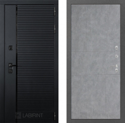Дверь Лабиринт (LABIRINT) PIANO 21 Бетон светлый