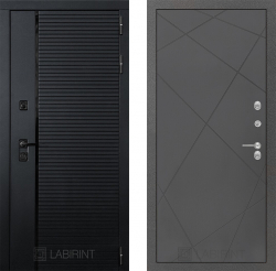 Дверь Лабиринт (LABIRINT) PIANO 24 Графит софт