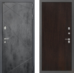Дверь Лабиринт (LABIRINT) LOFT 05 Венге