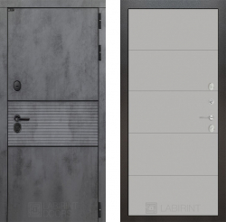 Дверь Лабиринт (LABIRINT) INFINITY 13 Грей софт