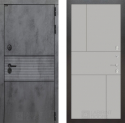 Дверь Лабиринт (LABIRINT) INFINITY 21 Грей софт